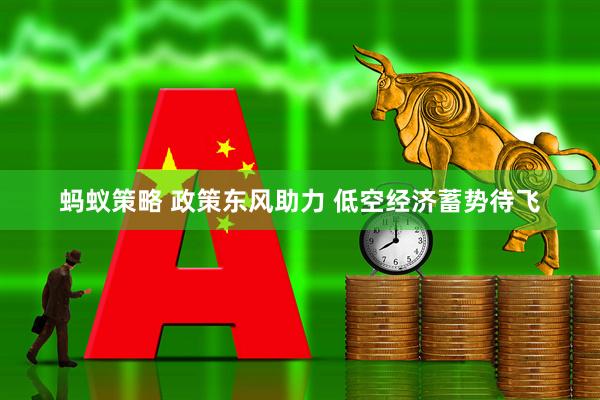 蚂蚁策略 政策东风助力 低空经济蓄势待飞